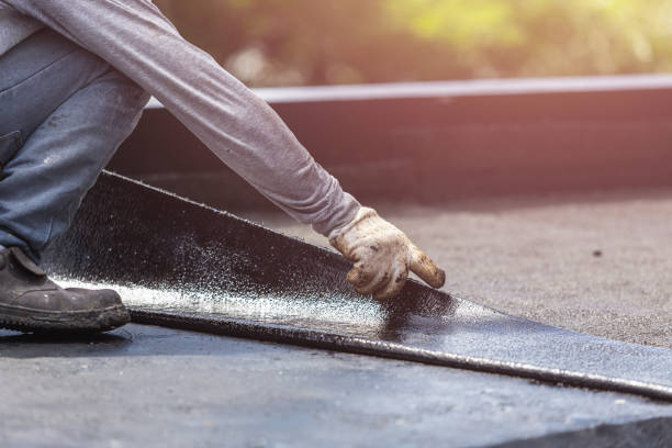 Professional Basement Waterproofing technician working in Java Center, NY